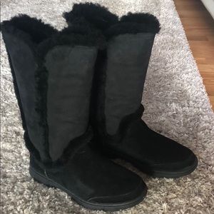 Tall Black UGG boots